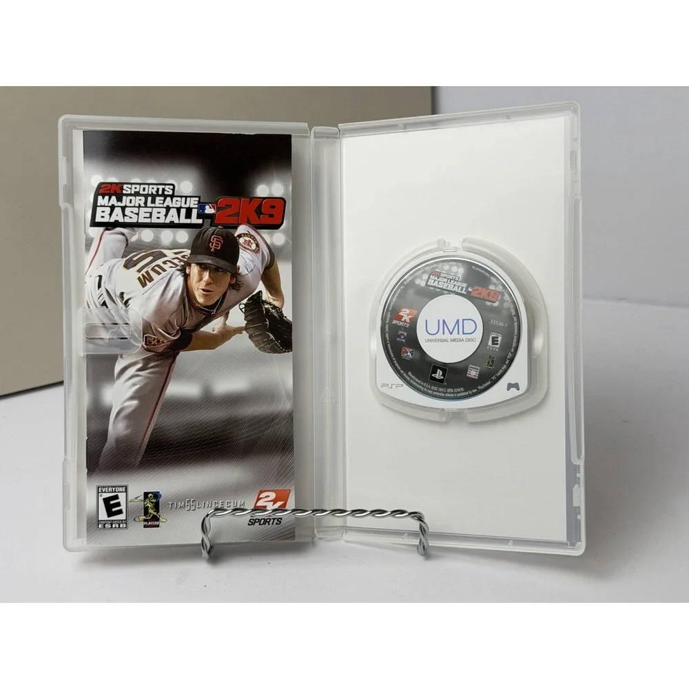 Major League Baseball 2K9 PLAYSTATION PORTABLE PSP Sports Complete With Manual